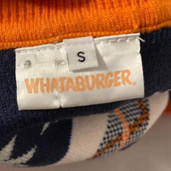 Whataburger Ugly Christmas Sweater Vest Size S - Picture 4 of 6